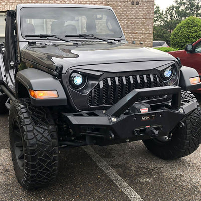 American Modified Vader Grille w/ Mesh for 2018-2022 Jeep Wrangler (Used)