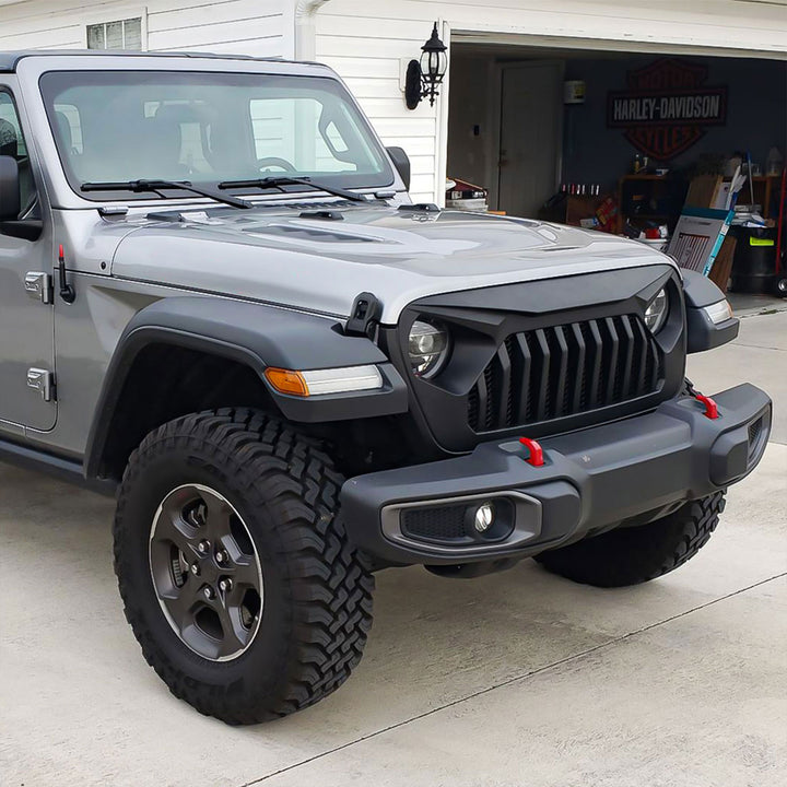 AMERICAN MODIFIED Vader Grille for 2018+ Jeep Wrangler JL & 2020+ Gladiator JT