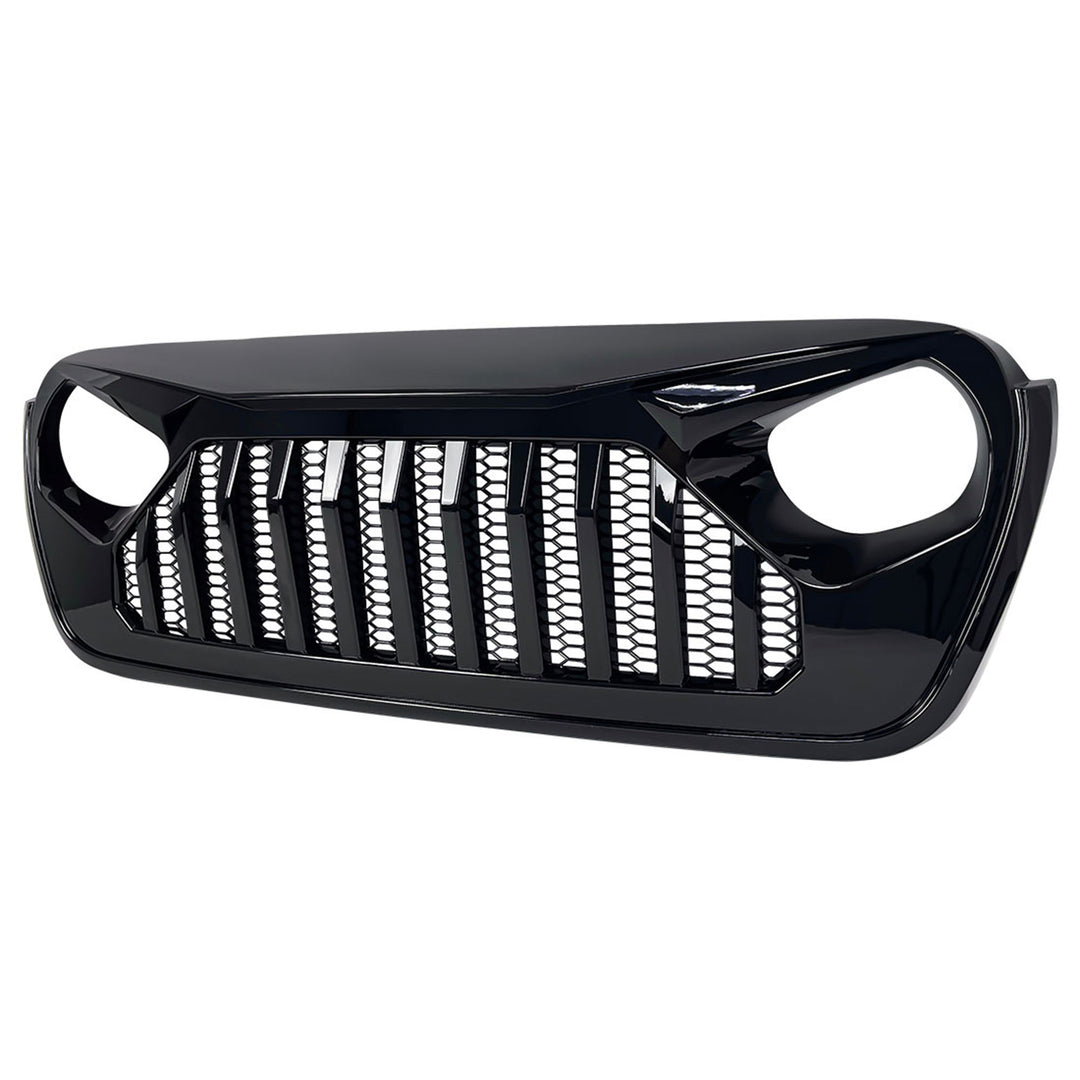 AMERICAN MODIFIED Front Mesh Grille for 2018+ Jeep Wrangler JL & Gladiator JT