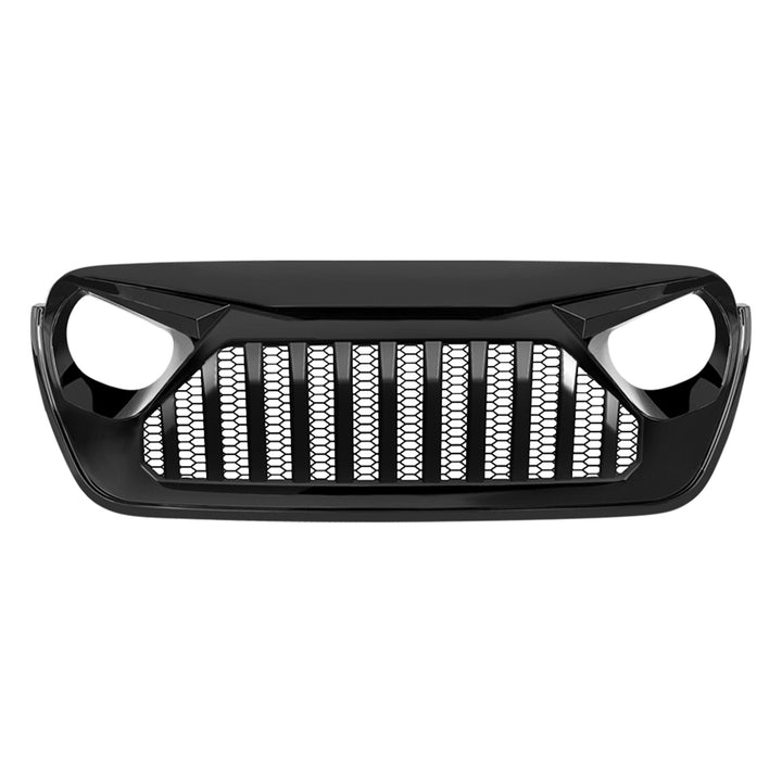 AMERICAN MODIFIED Front Mesh Grille for 2018+ Jeep Wrangler JL & Gladiator JT