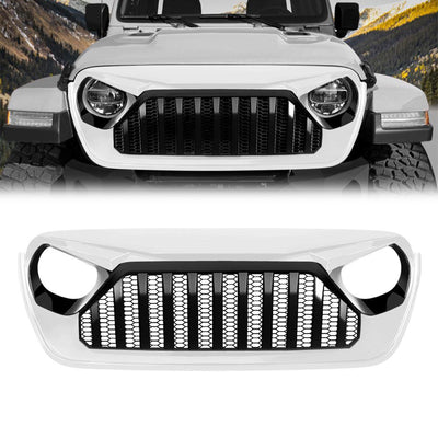 AMERICAN MODIFIED Front Mesh Grille for 2018+ Jeep Wrangler JL & Gladiator JT