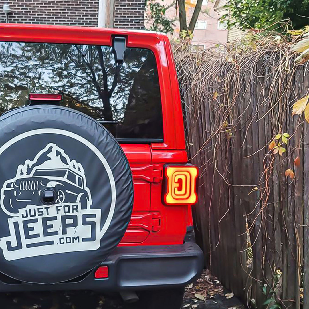 AMERICAN MODIFIED Tail Lights Compatible w/ 2018-2022 Wrangler JL (Open Box) - VMInnovations