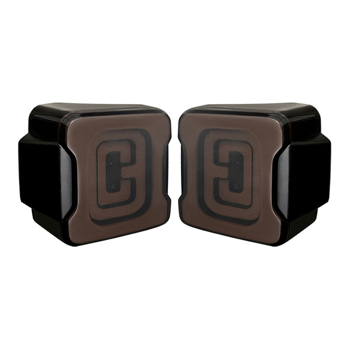 AM American Smoked Tunnel Tail Lights Compatible with Jeep Wrangler JL (Used) - VMInnovations