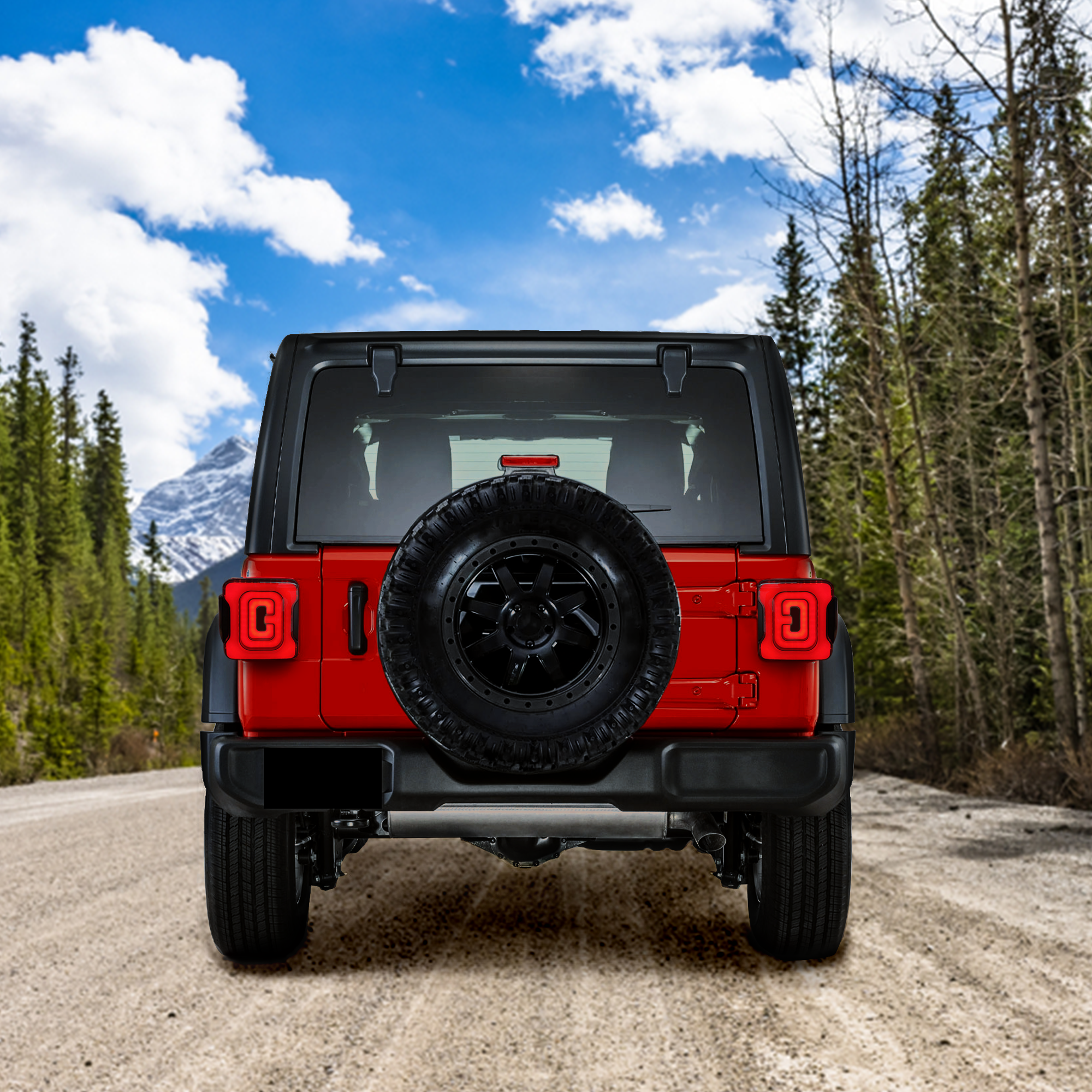 AMERICAN MODIFIED Tail Lights Compatible w/ 2018-2022 Wrangler JL (Open Box) - VMInnovations