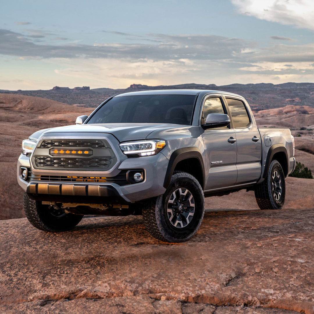 AMERICAN MODIFIED Pro Style Grille w/ Off Road Lights for 16-23 Tacoma(Open Box)