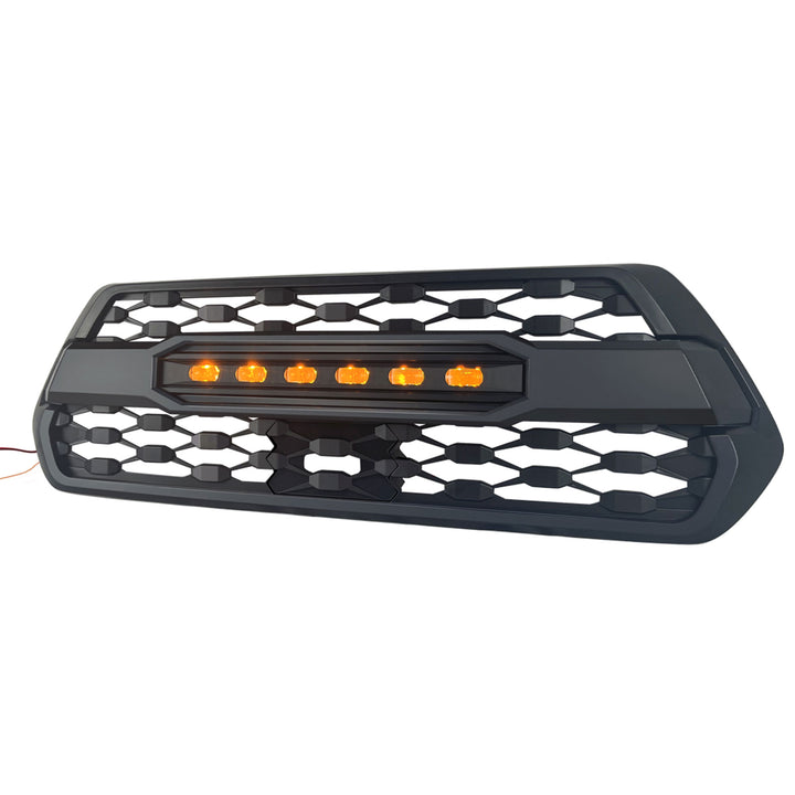 AMERICAN MODIFIED Pro Style Grille w/ Off Road Lights for 16-23 Tacoma(Open Box)