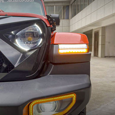 AMERICAN MODIFIED LED Marker Turn Signal Lights Compatible with Jeep Models