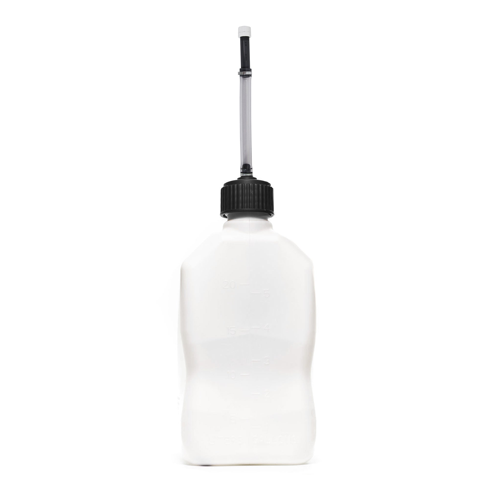 VP Racing 5.5 Gal Motorsport Racing Liquid Container Utility Jug w/Handle, White - VMInnovations