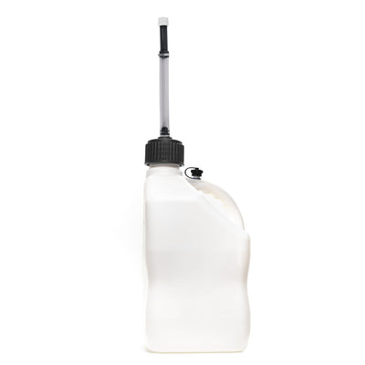 VP Racing 5.5 Gal Motorsport Racing Liquid Container Utility Jug w/Handle, White