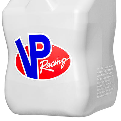 VP Racing 5.5 Gal Motorsport Racing Liquid Container Utility Jug w/Handle, White