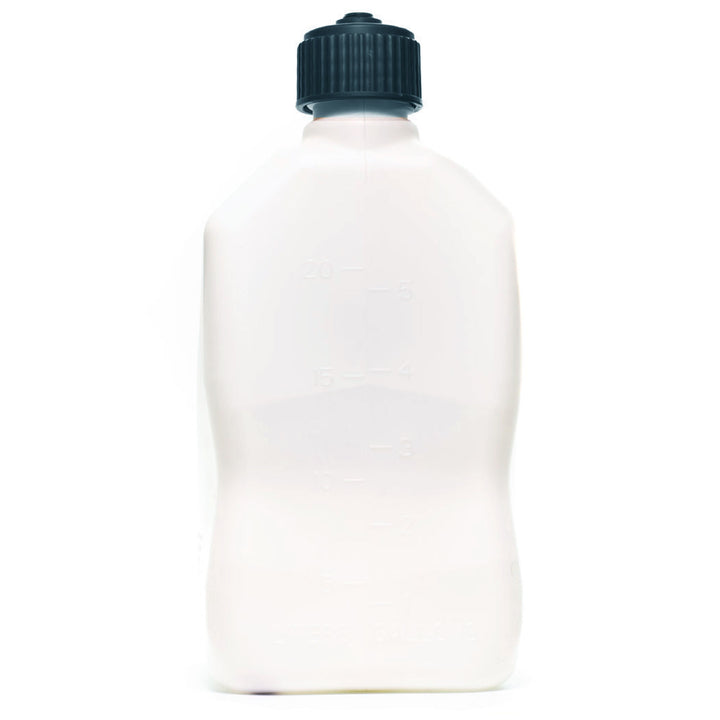 VP Racing 5.5 Gal Motorsport Racing Liquid Container Utility Jug, White (8 Pack)
