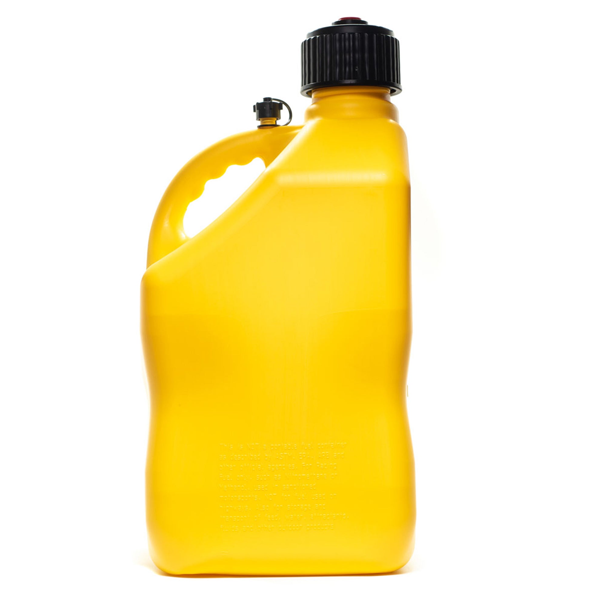 5.5 Gallon Motorsport Racing Liquid Container Utility Jug, Yellow (Open Box)