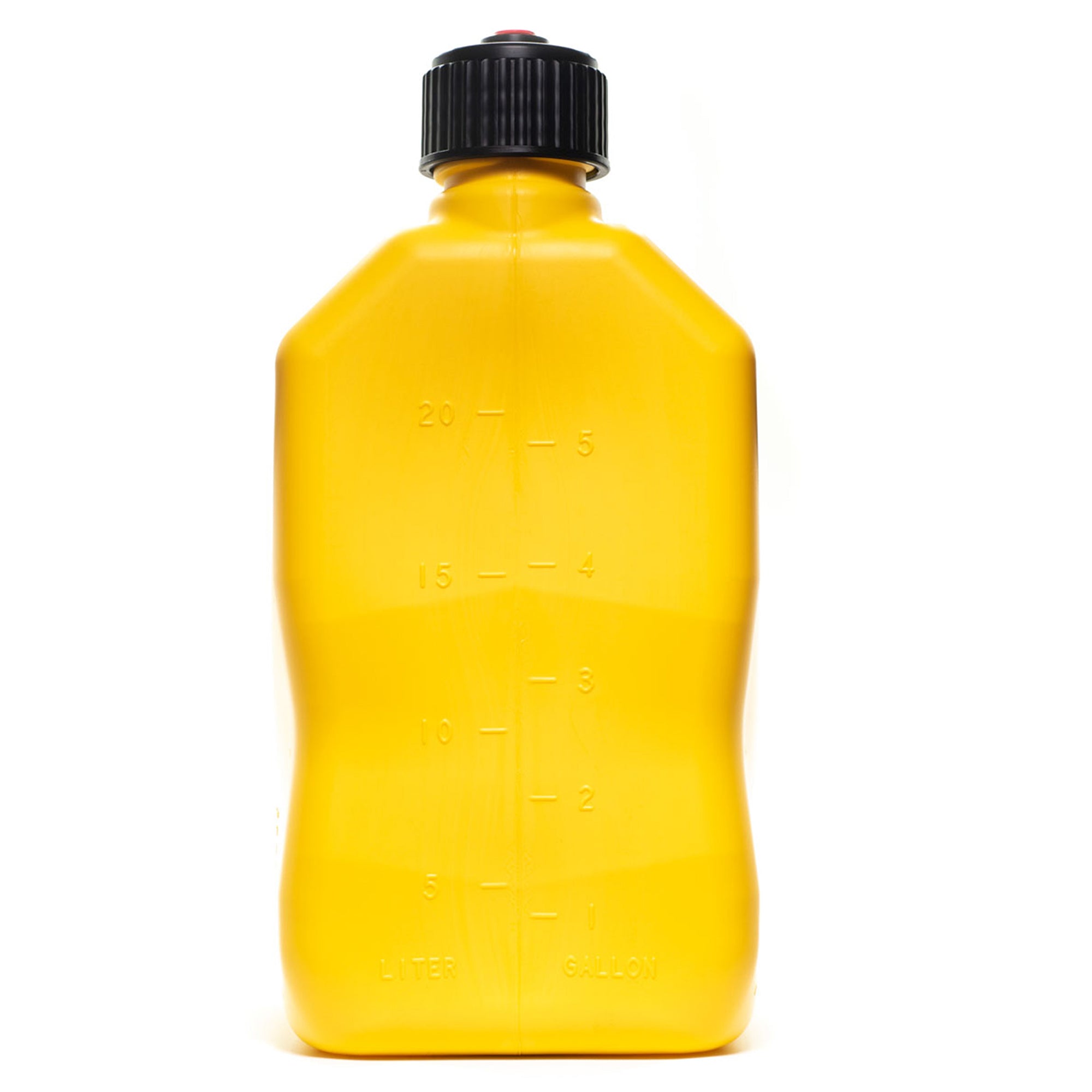 5.5 Gallon Motorsport Racing Liquid Container Utility Jug, Yellow (Open Box)