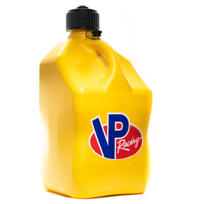 VP Racing 5.5 Gallon Motorsport Racing Container Utility Jug, Yellow (8 Pack)