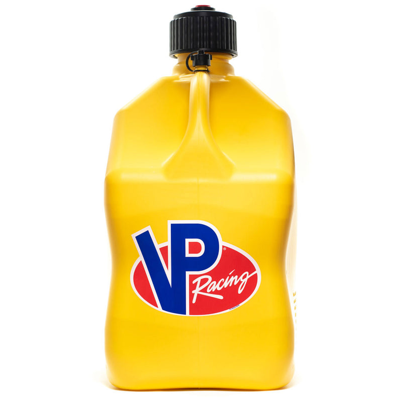 VP Racing 5.5 Gallon Motorsport Racing Container Utility Jug, Yellow (8 Pack)