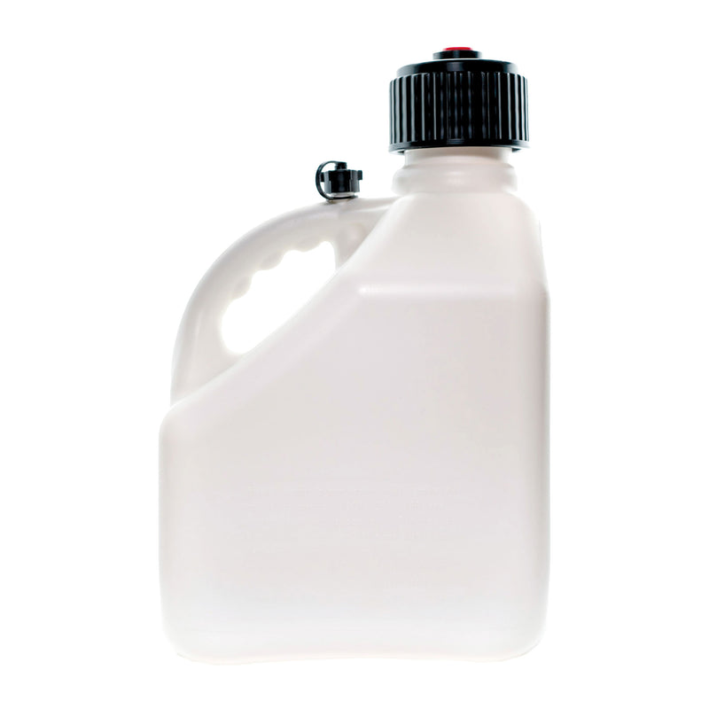 VP Racing 3 Gallon Square Portable Racing Liquid Container Utility Jug, White