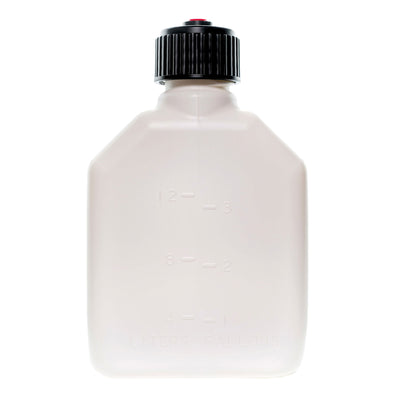 VP Racing 3 Gallon Square Portable Racing Liquid Container Utility Jug, White - VMInnovations