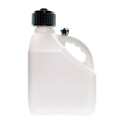 VP Racing 3 Gallon Square Portable Racing Liquid Container Utility Jug, White - VMInnovations