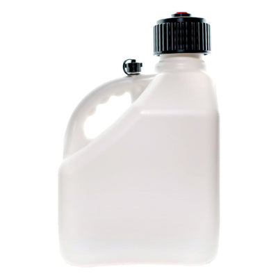 VP Racing 3 Gal Square Portable Liquid Container Utility Jug, White (8 Pk)