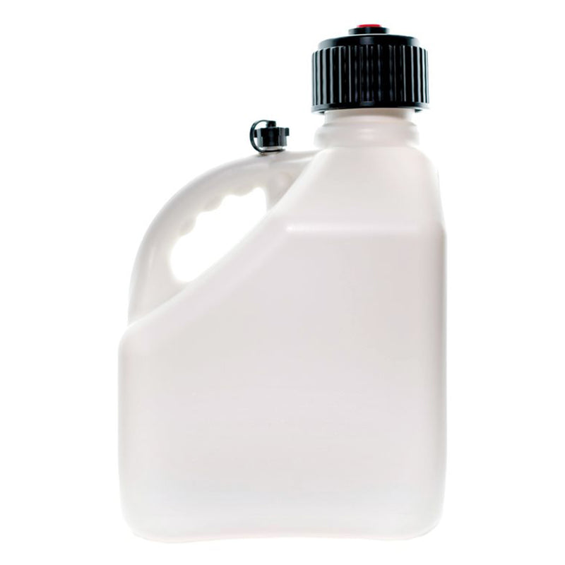 VP Racing 3 Gal Square Portable Liquid Container Utility Jug, White (2 Pk)