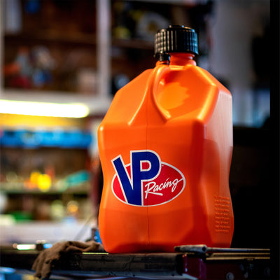 VP Racing 5.5 Gal Motorsport Racing Liquid Fluid Container Utility Jug, Orange