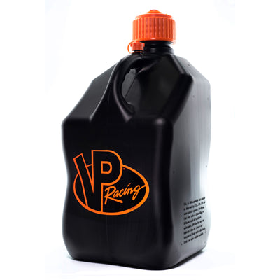 VP Racing 5.5 Gal Motorsport Racing Fuel Utility Container Jug, Black and Orange