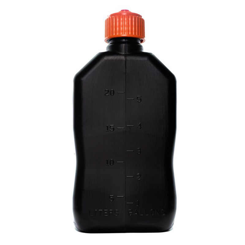 VP Racing 5.5 Gal Motorsport Racing Fuel Utility Jug, Black and Orange (2 Pack)