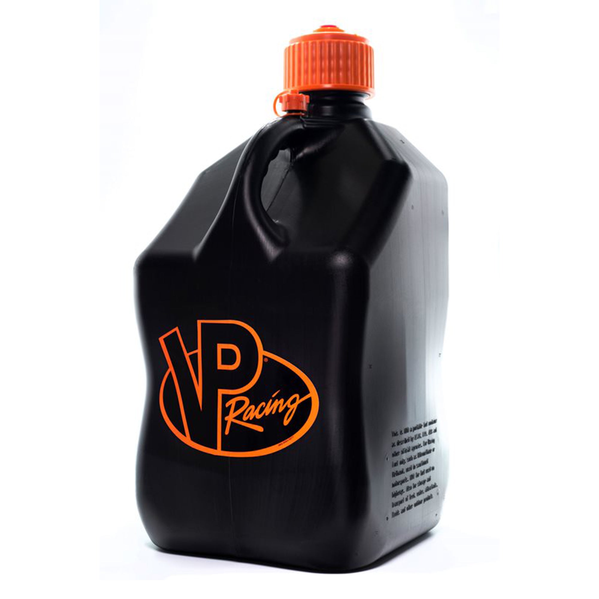 VP Racing 5.5 Gal Motorsport Racing Utility Jug, Black and Orange (8 Pack)