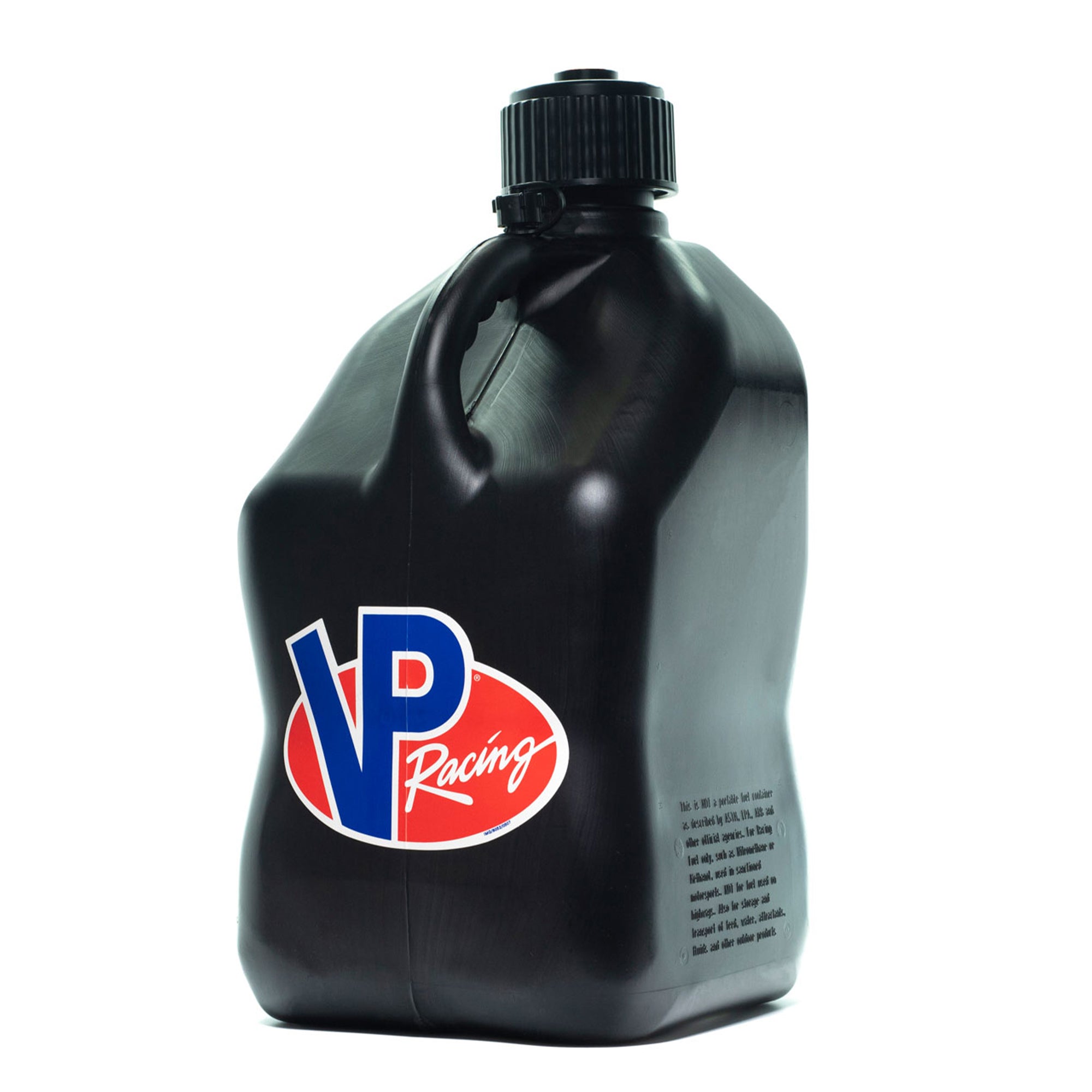 VP Racing 5.5 Gallon Motorsport Racing Fuel Utility Container Jug, Black