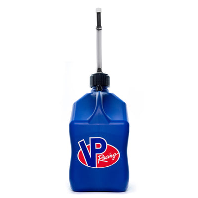 VP Racing 5.5 Gallon Motorsport Utility Jug and 14 Inch Deluxe Hose, Blue