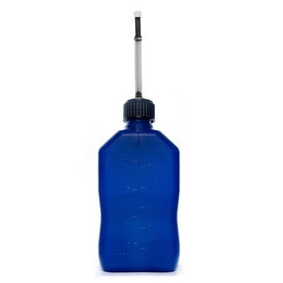 VP Racing 5.5 Gallon Motorsport Utility Jug and 14 Inch Deluxe Hose, Blue