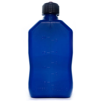 VP Racing 5.5 Gallon Utility Jug and 14 Inch Deluxe Hose, Blue (2 Pack)