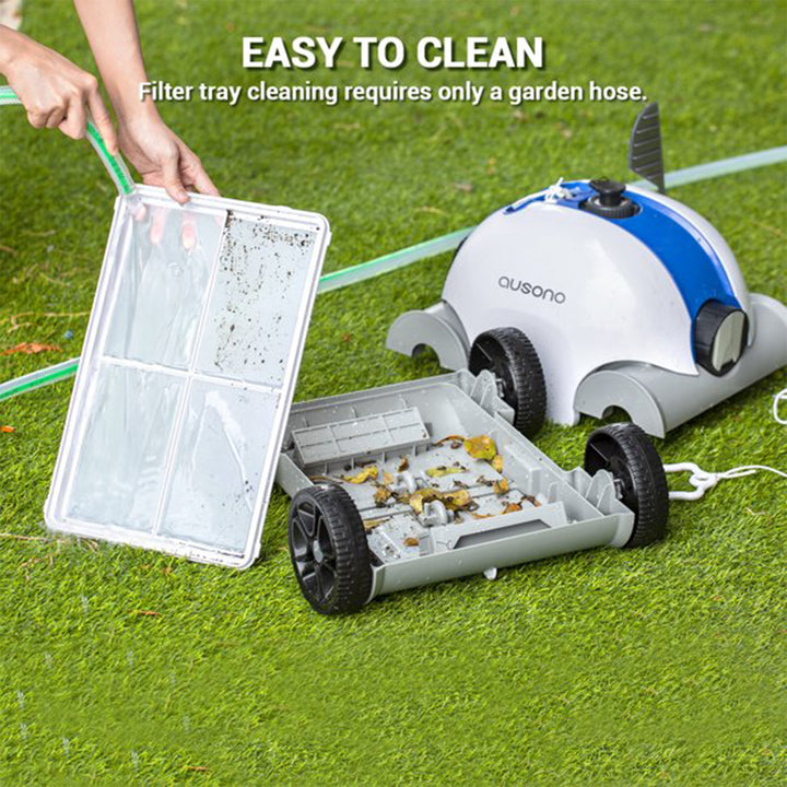 Cordless Automatic Robotic In & Above Ground Swimming Pool Cleaner (For Parts) - VMInnovations