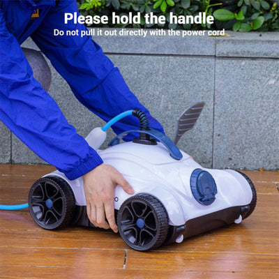 Ausono Dual Drive Powerful Automatic Robotic Above Ground Swimming Pool Cleaner
