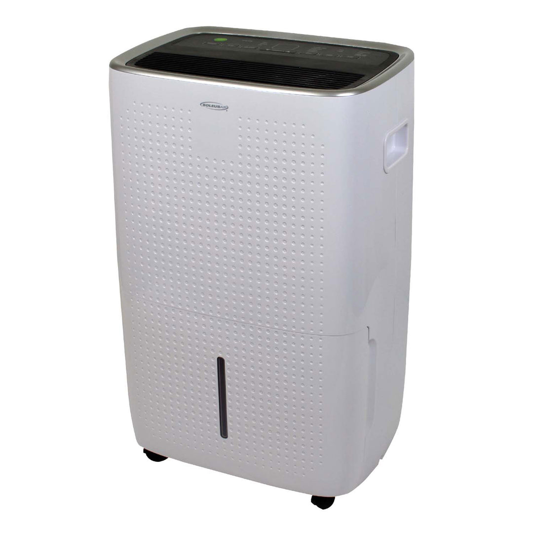 SoleusAir 4,500 Sq Ft 50 Pt DOE Dehumidifier w/ Pump & Display, White(For Parts)