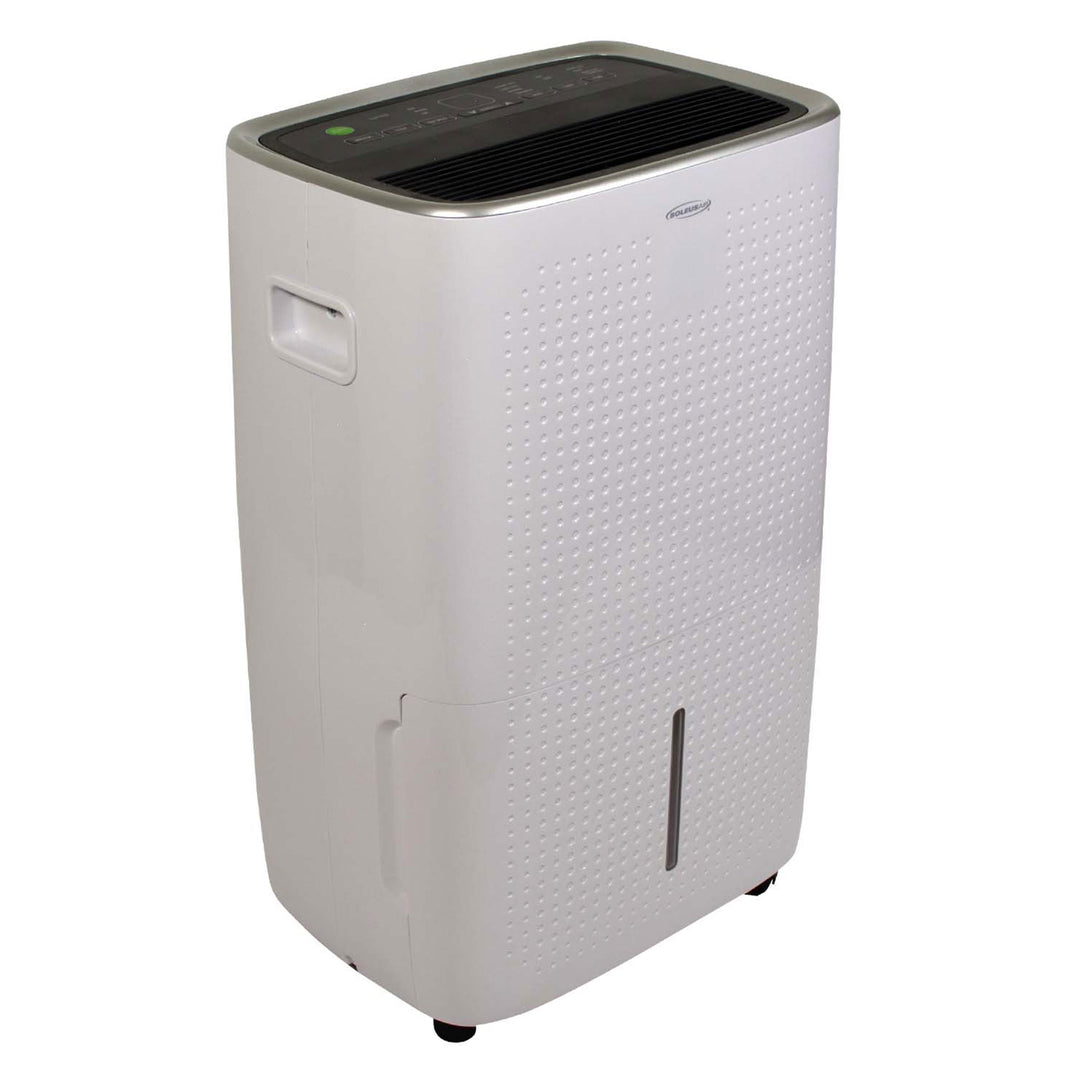 SoleusAir 4,500 Sq Ft 50 Pt DOE Dehumidifier w/ Pump & Display, White(For Parts)