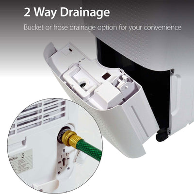 SoleusAir 35 Pt Dehumidifier w/Mirage Display & Tri-Pat Technology(For Parts) - VMInnovations