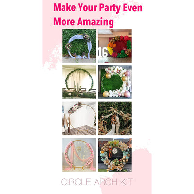 LANGXUN Metal Balloon Decoration Arch Kit for Wedding & Birthday Party (Used) - VMInnovations