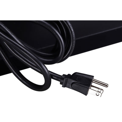 Rocelco 46 In Standing Desk Converter & 30 In Dual Monitor Stand w/ USB Charging - VMInnovations