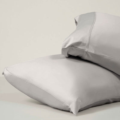 SHEEX Polar Max Cooling Sheet Set with Pillowcases, King/Cal King, Silver Cloud