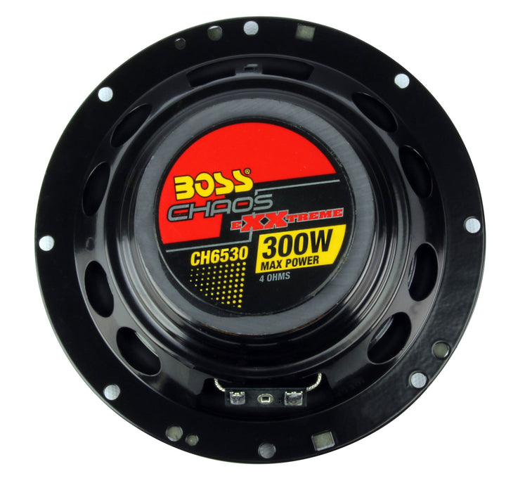 4) New BOSS CH6530 6.5" 3-Way 600W Car Audio Coaxial Speakers Stereo Red