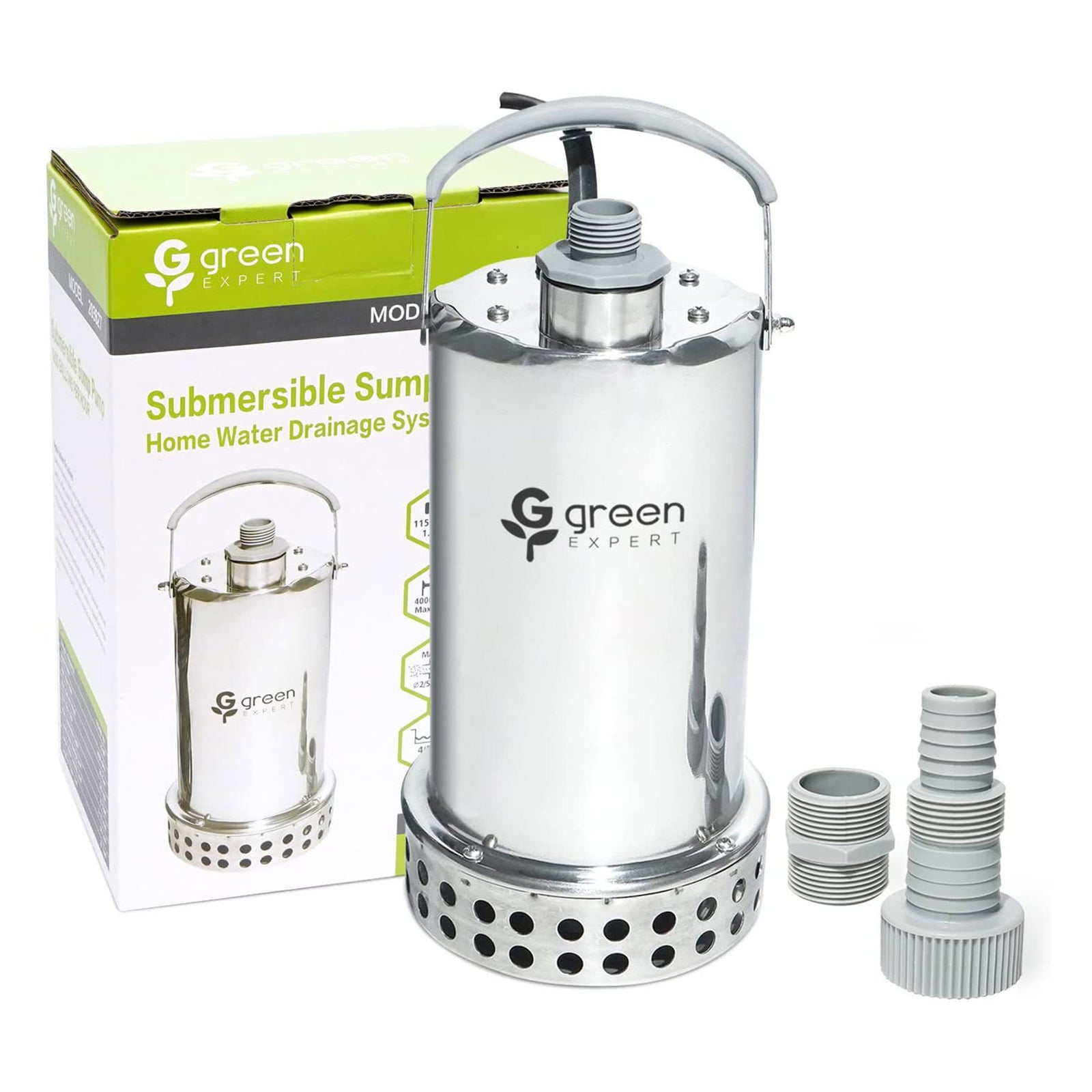 Submersible Water Removal Sump Pump w/ 4000GPH Flow Rate (For Parts) - VMInnovations