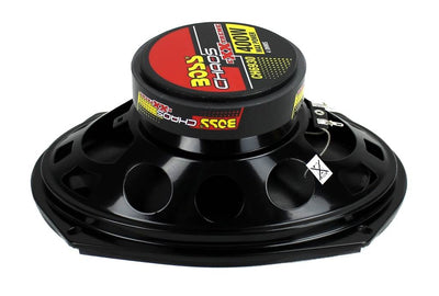 BOSS CH6930 6x9" 400W 3-Way Car Coaxial Audio Stereo Speakers Red
