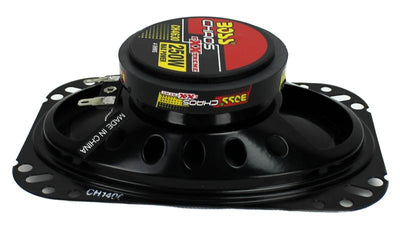BOSS CH4630 4"x 6" 3-Way 500W Car Audio Coaxial Speakers Stereo 4 Ohm (2 Pairs) - VMInnovations