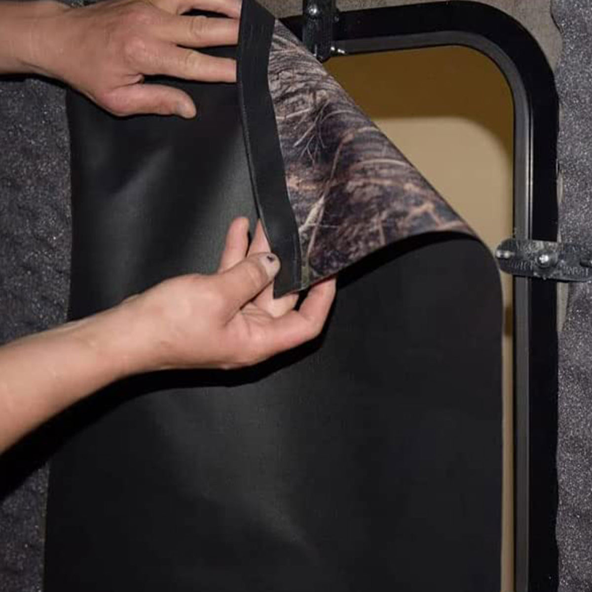 Banks Outdoors ST4CUR Hunting Blind Camouflage Curtain Kit for Stump 4 Box Blind