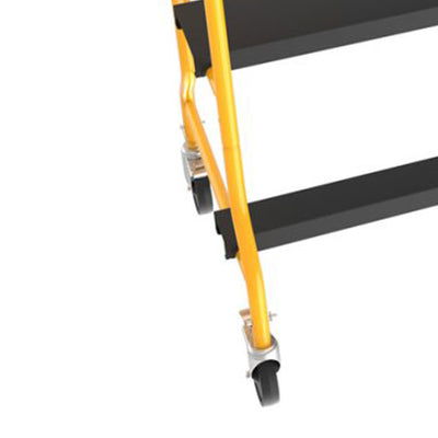 Stacker S-IRM4G0 5 Foot High Portable Interior Scaffolding with Locking Wheels