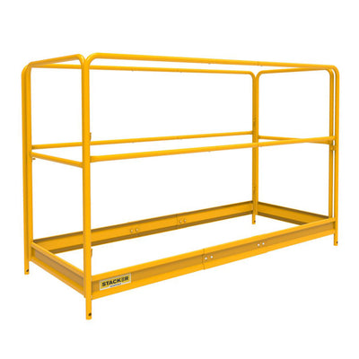Stacker S-IGBL0 6 Foot Guardrail System Accessory for Interior Scaffolding - VMInnovations