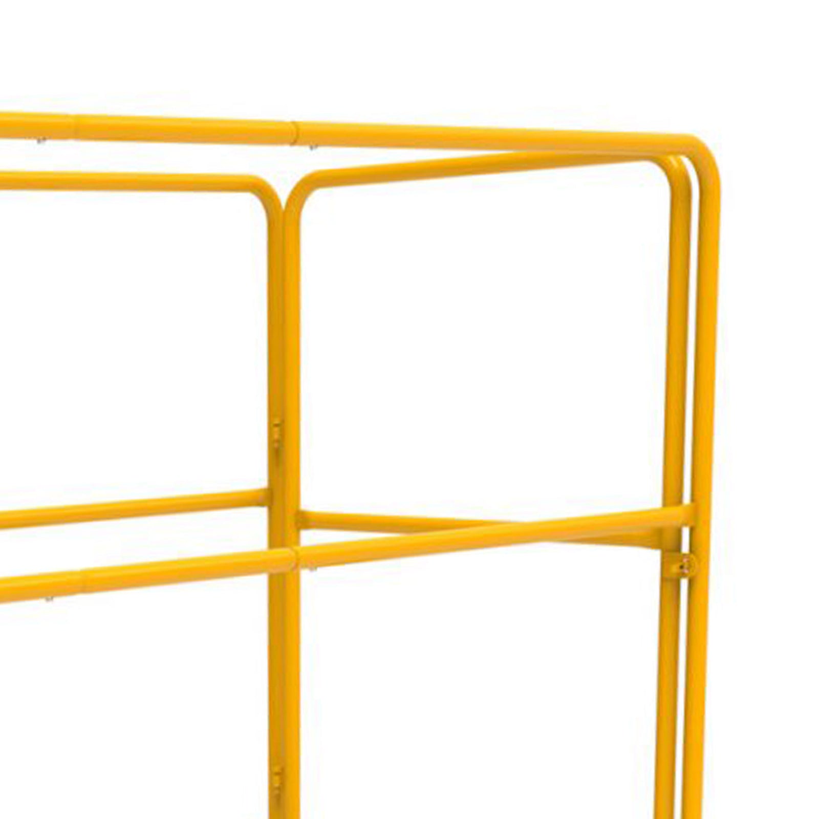 Stacker 6 Foot Guardrail System Accessory for Interior Scaffolding (Open Box) - VMInnovations