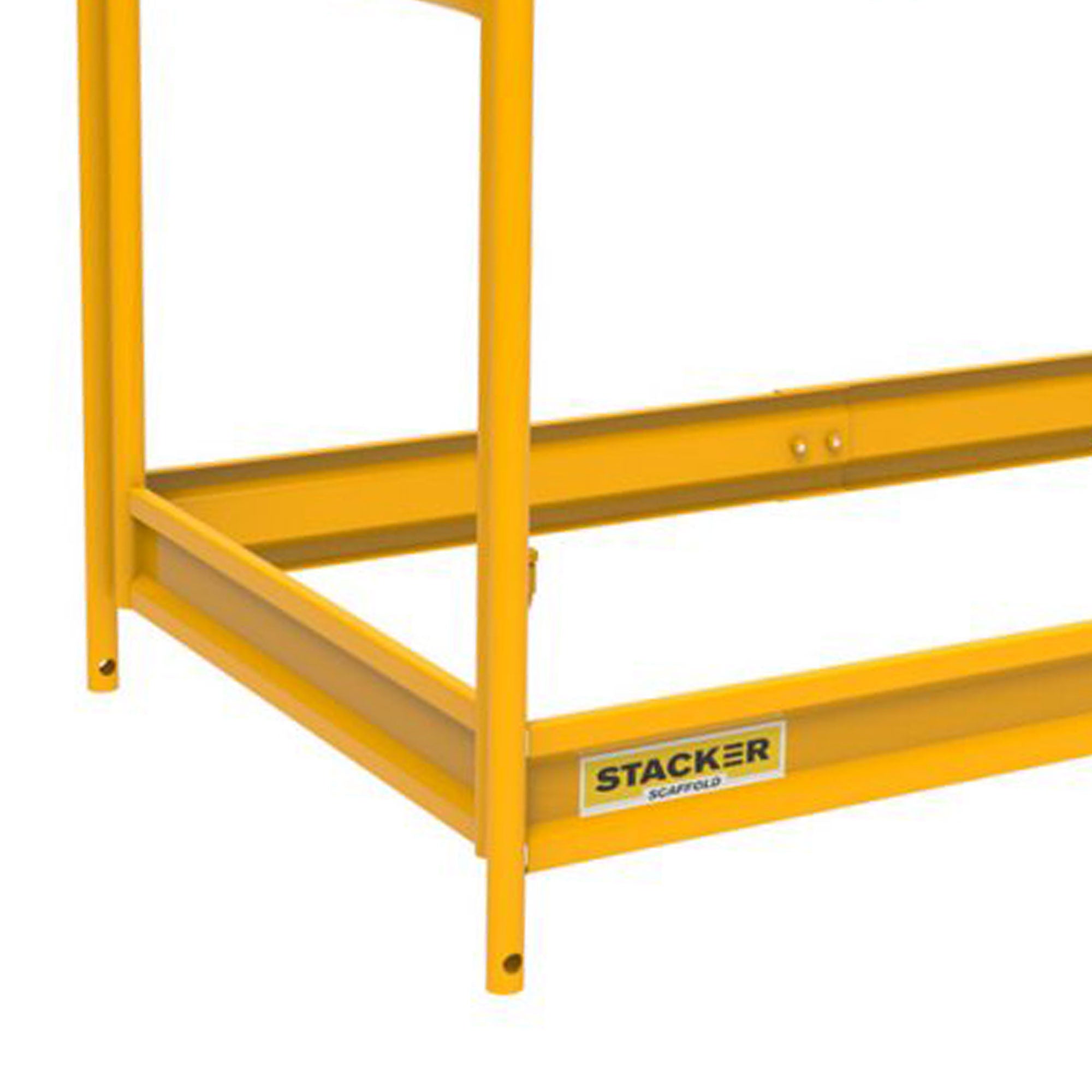 Stacker 6 Foot Guardrail System Accessory for Interior Scaffolding (Open Box) - VMInnovations