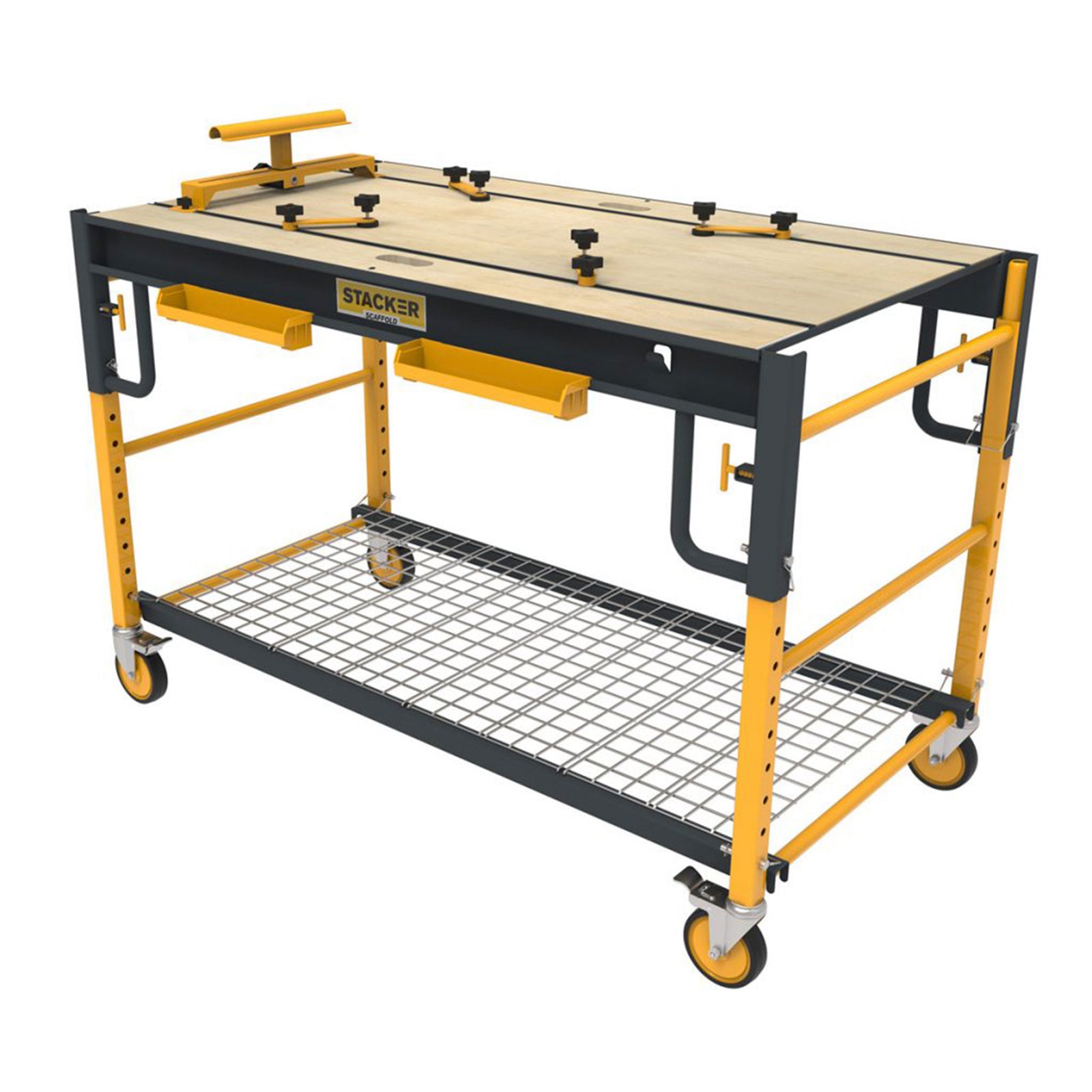 Stacker 5 in 1 Multi Function Workbench for Miter Saws & Scaffolding (For Parts) - VMInnovations